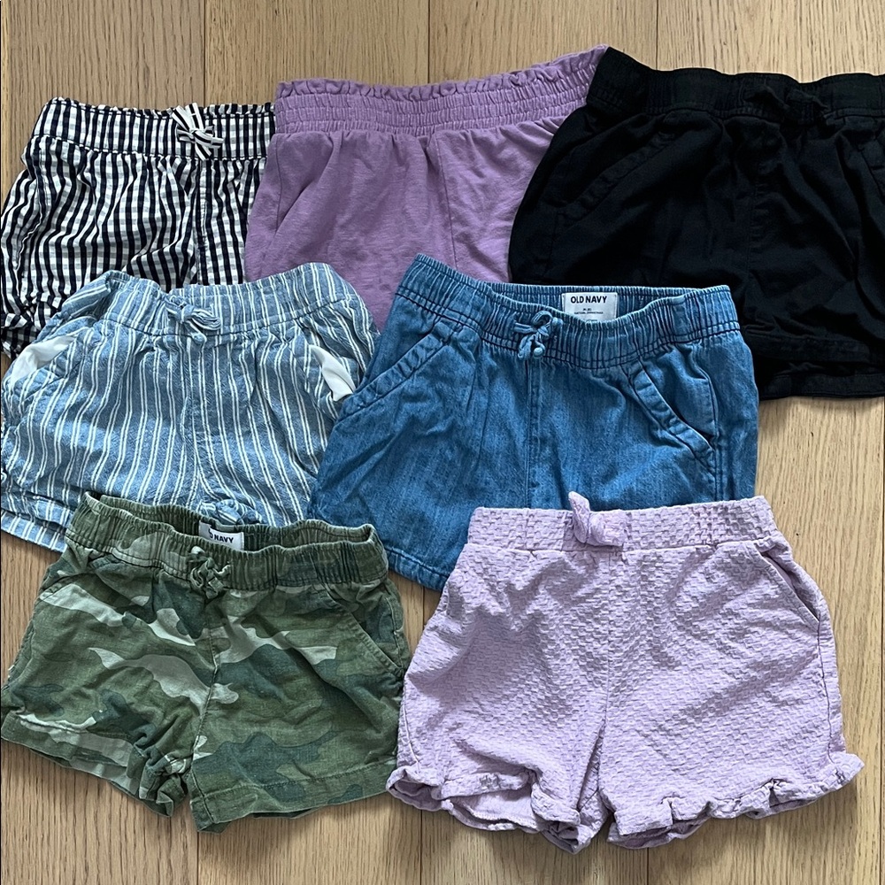 Old Navy, GAP Kids, Jumping Beans Little Girls’ Summer Shorts - Size: M (8)